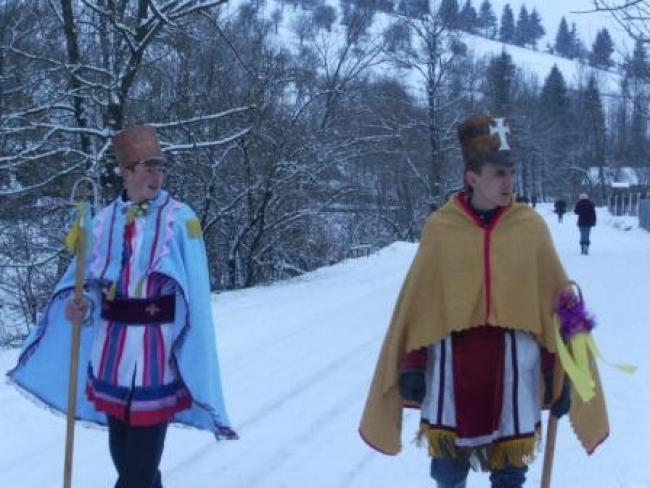 коляда в Нижньму Студеному - Нижній Студений