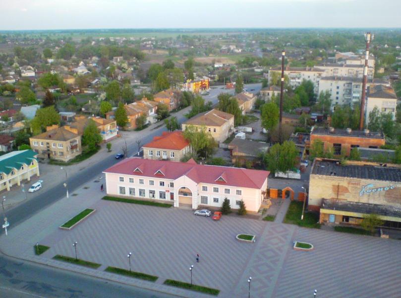 Вид з вежі - Носівка