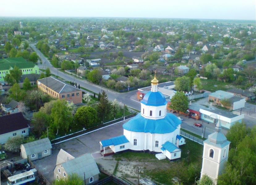 Вид з вежі - Носівка