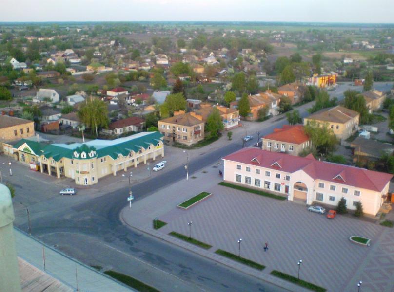 Вид з вежі - Носівка