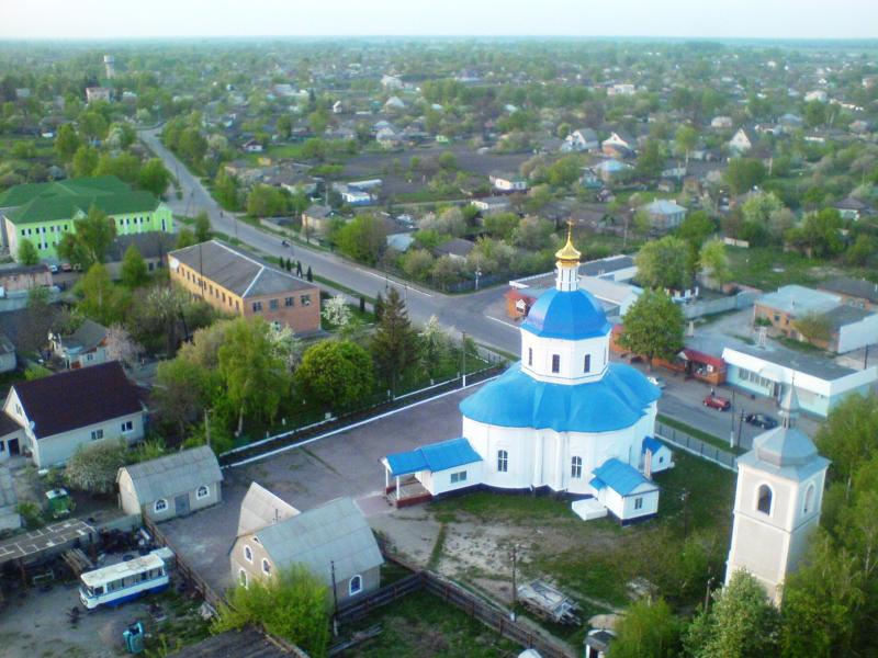 Вид з вежі - Носівка