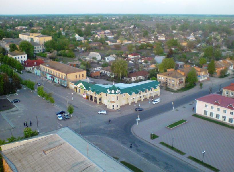 Вид з вежі - Носівка