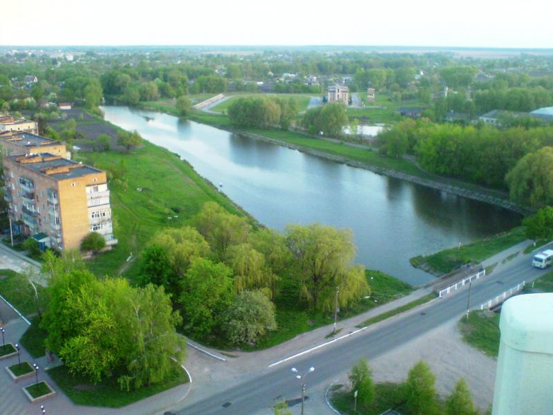 Вид з вежі - Носівка