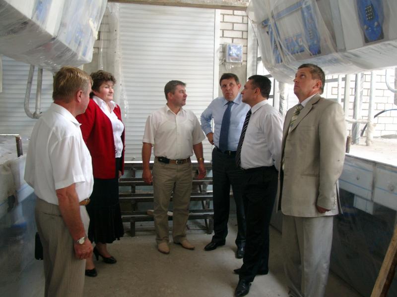 приїзд губернатора В. Хоменка - Коломийцевка