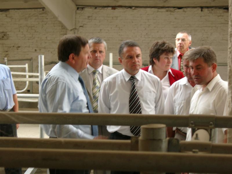 приїзд губернатора В. Хоменка - Коломийцевка