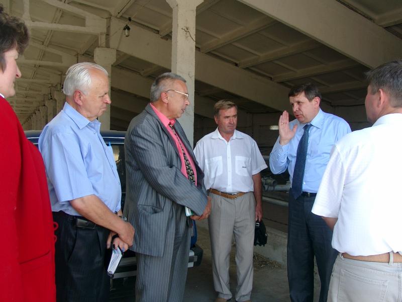 приїзд губернатора В. Хоменка - Коломийцевка