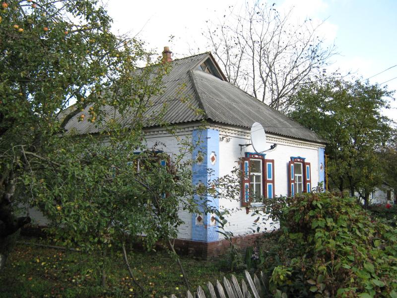 Село Штомпелівка. Будинки. - Штомпелівка