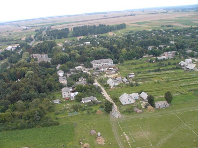 Східна частина села - Березовичі