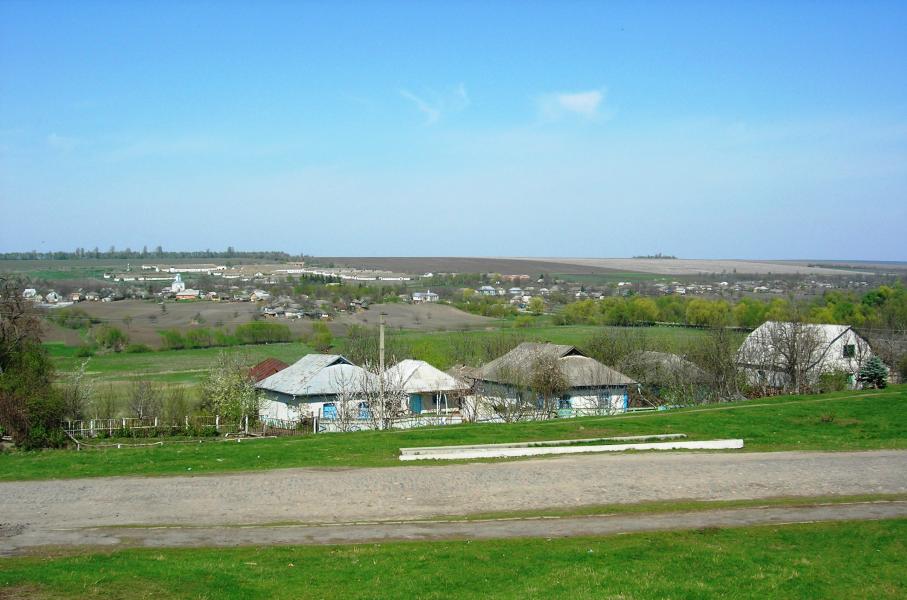 Весна в селі - Голдашівка