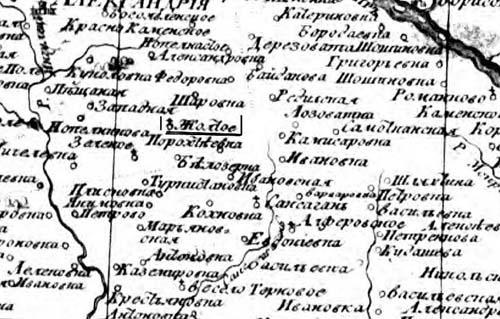 карти села - Жовте