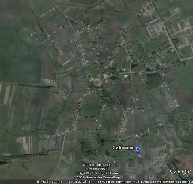 Вид со спутника - Сибереж