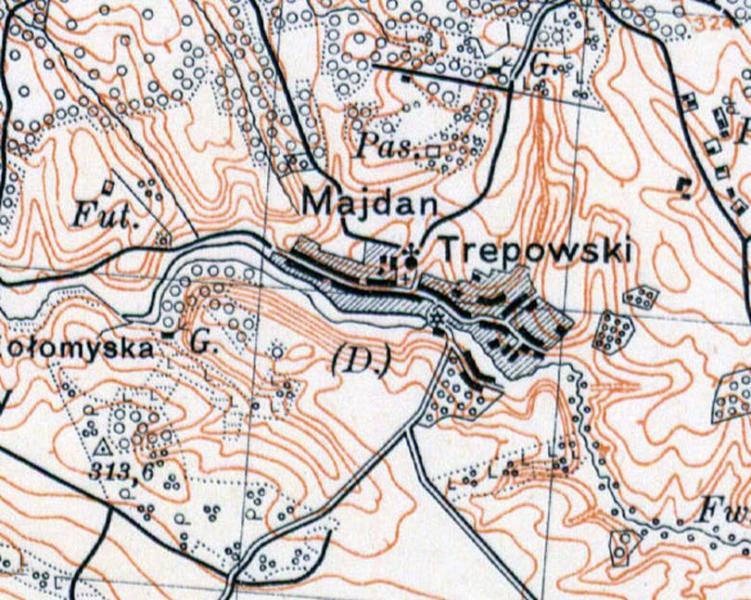 Картографія села - Кам'янка
