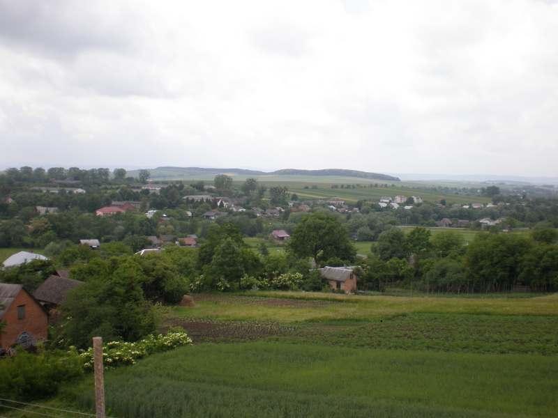 Панорама села - Міженець