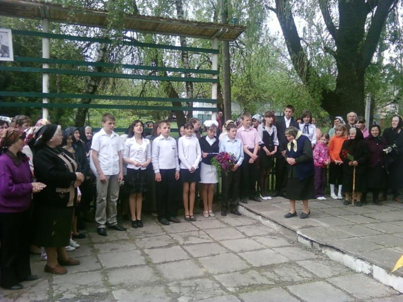 панахида по загиблим у 2 світовій війні - Гермаківка