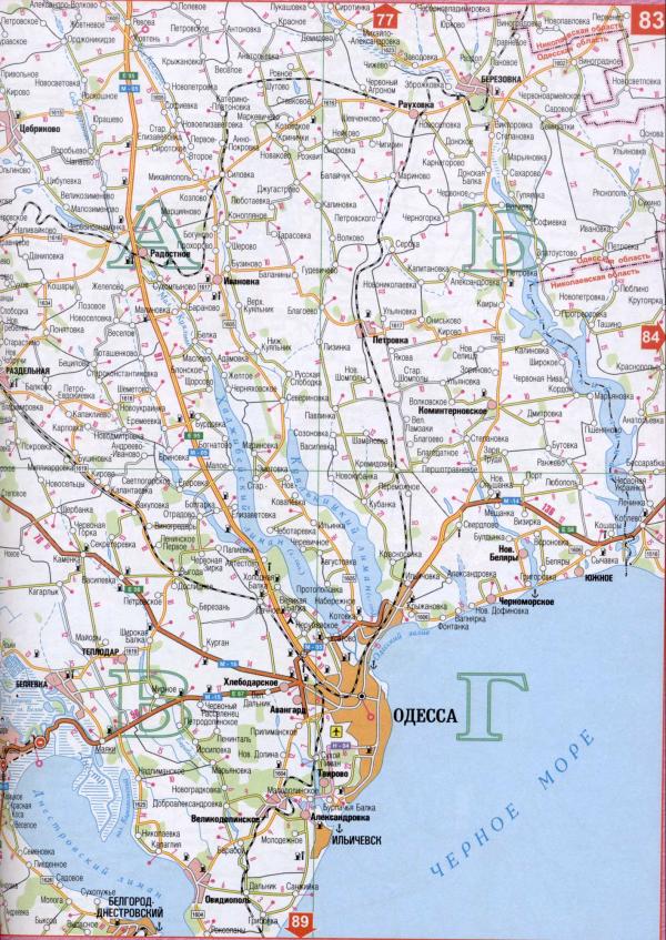 ГЕОГРАФИЧЕСКИЕ КАРТА СЕЛА ПАВЛИНКА - Павлинка