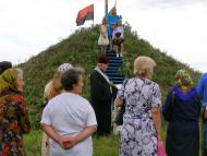 На могилі де загинув Данило Пукало