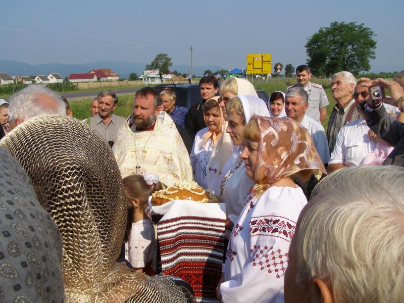 Патріарх Філарет в Буштино - Буштино