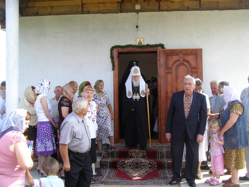 Патріарх Філарет в Буштино - Буштино