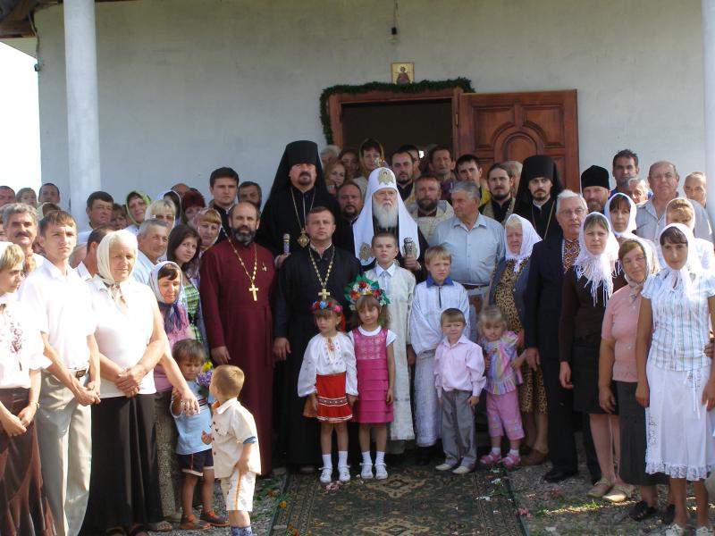 Патріарх Філарет в Буштино - Буштино