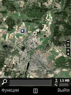 Знімки смт.Дубового із супутника - Дубове