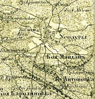 Усолуси на мапах