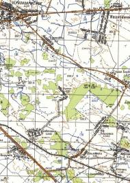 Бабичівка на мапах