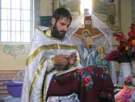 Обряд крещения в нашем храме