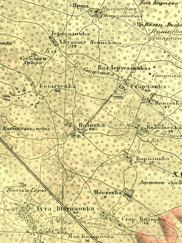 Юлянівка на мапах - Юлянівка