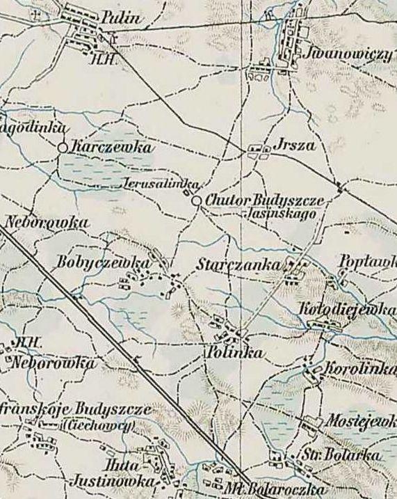 Бабичівка на мапах - Бабичівка