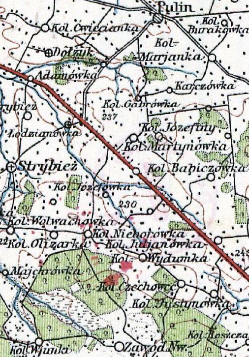 Будище на мапах - Будище