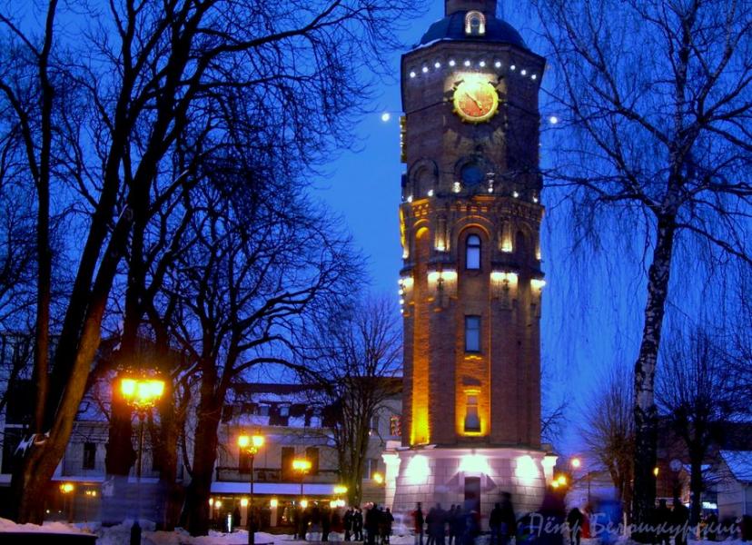 Ночь. Улица. Фонарь. - Вінниця