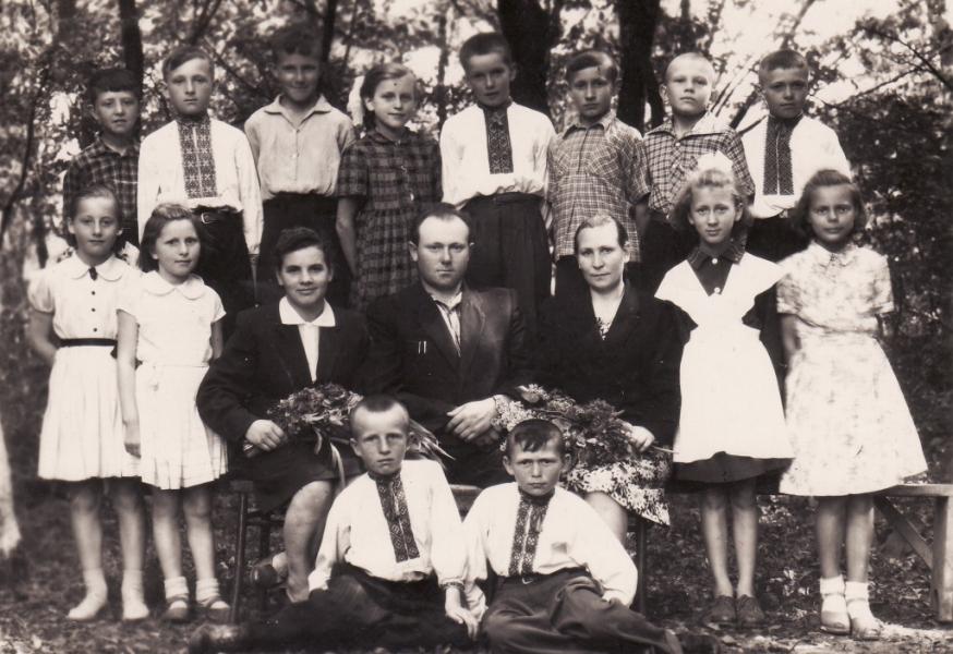 60-і роки. Школа. - Глещава