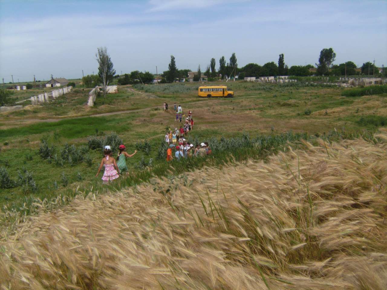 Шкільний табір. Літо 2011 рік - Збурьевка