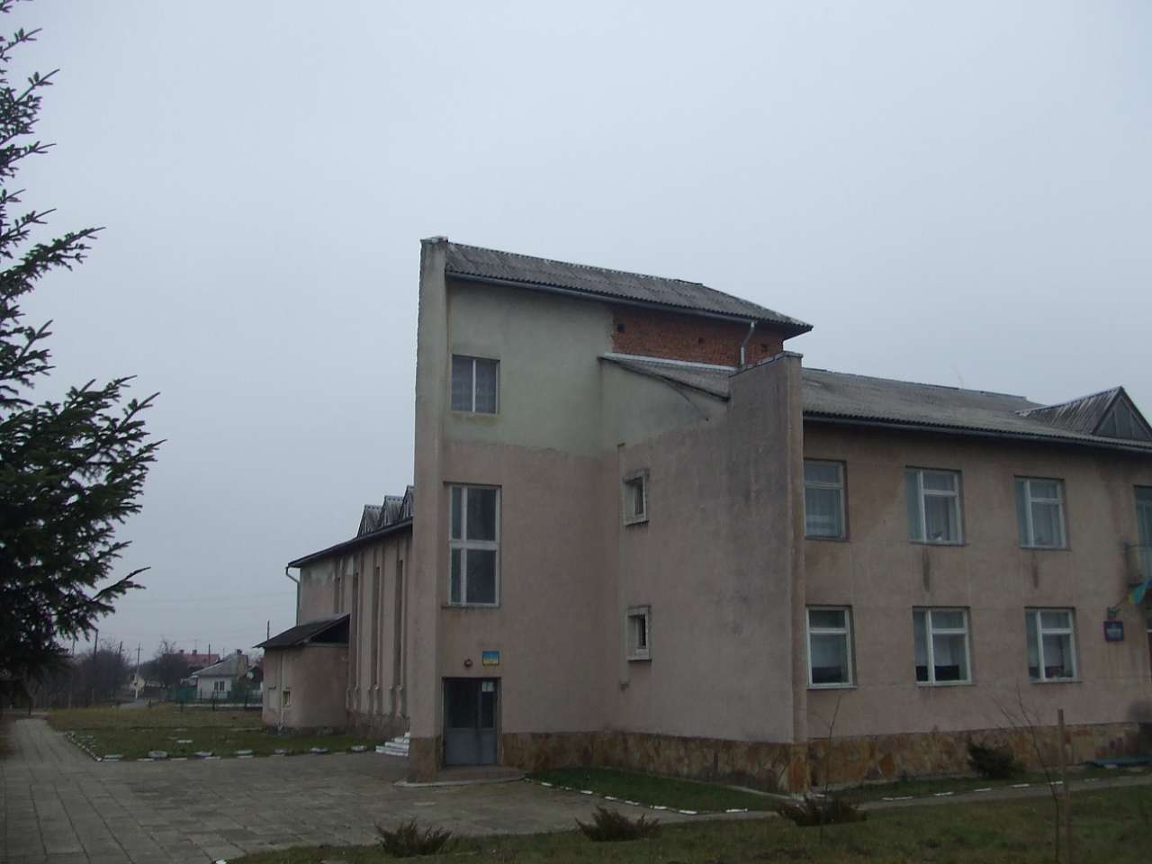 Сільська Рада, Народний дім, бібліотека... - Добряни