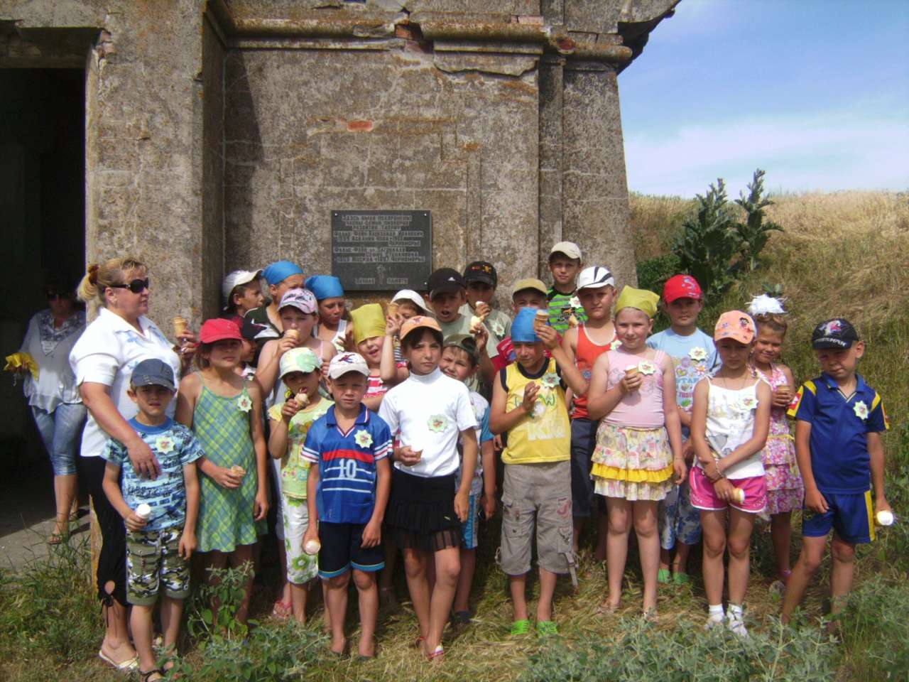 Шкільний табір. Літо 2011 рік - Збурьевка
