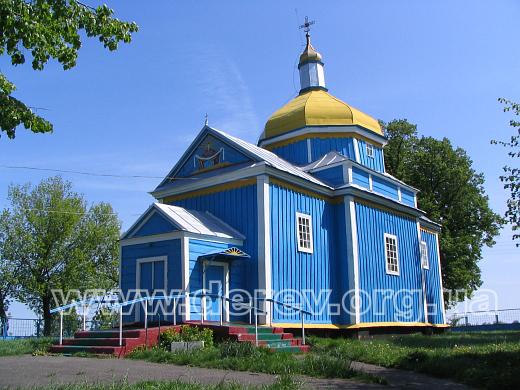   Церква св. Бориса і Гліба, 1864 - Шклинь