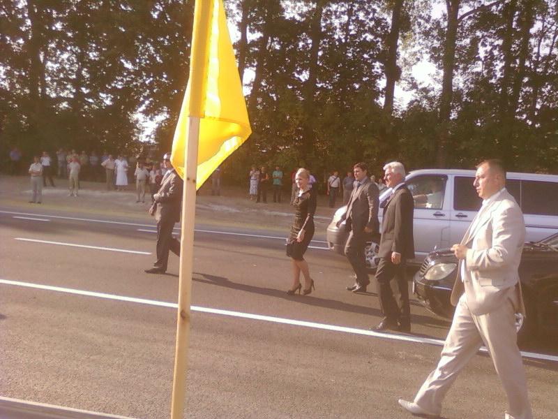 Ю.Тимошенко в Дубрівці - Дубрівка