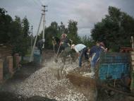 Будівництво храму в с.Кухітська Воля