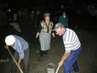 Будівництво храму в с.Кухітська Воля