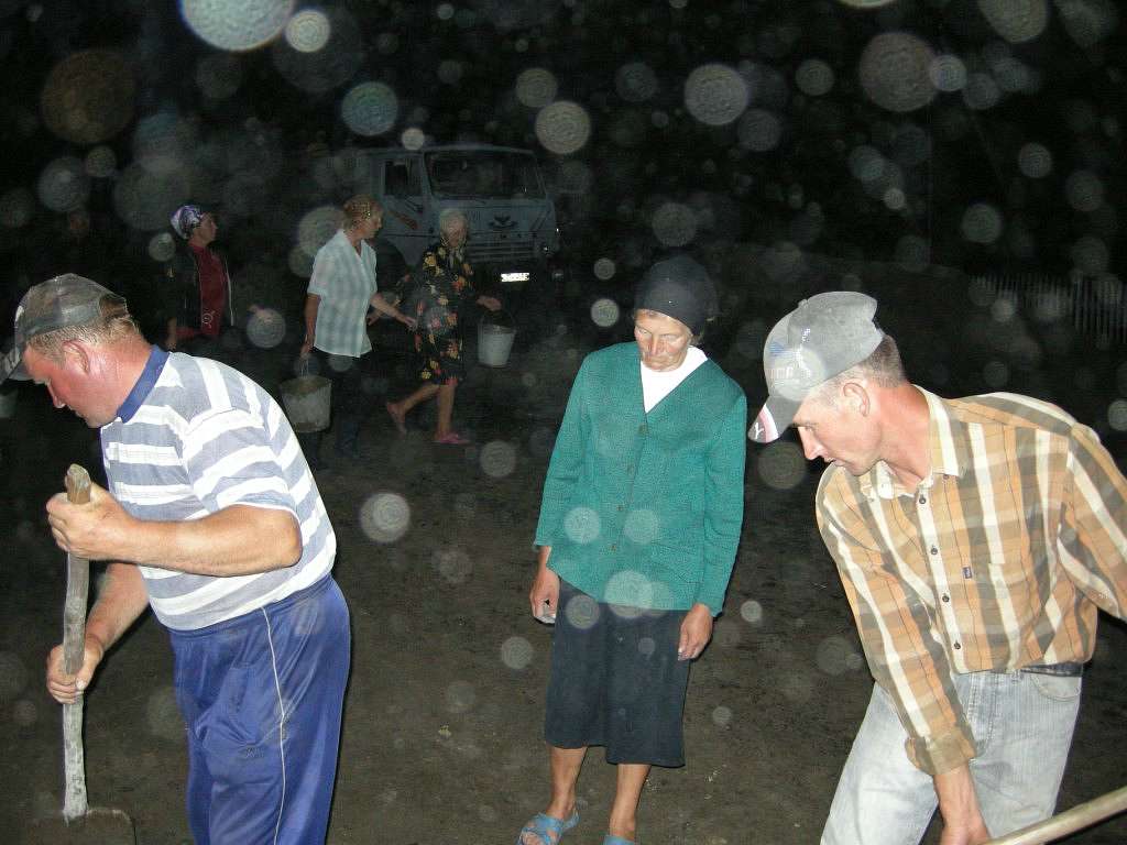 Будівництво храму в с.Кухітська Воля - Кухотская Воля