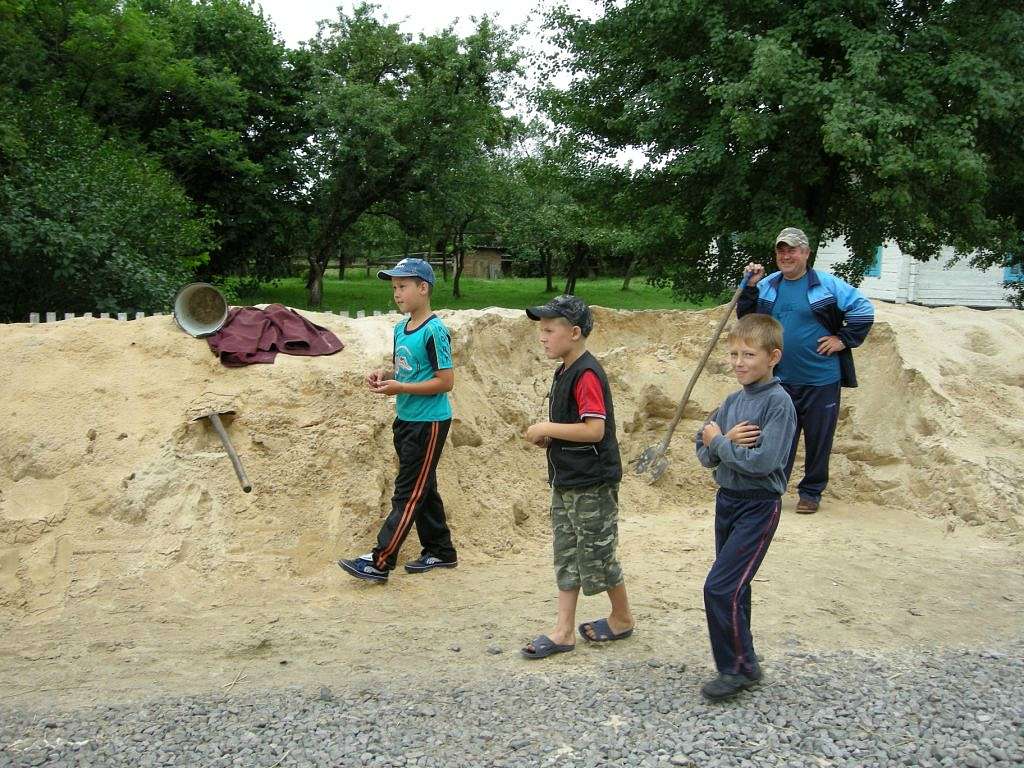 Будівництво храму в с.Кухітська Воля - Кухотская Воля