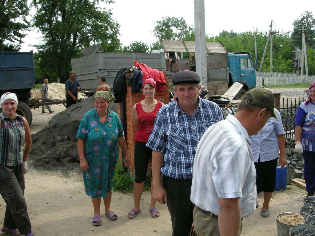 Будівництво храму в с.Кухітська Воля - Kukhitska Volya