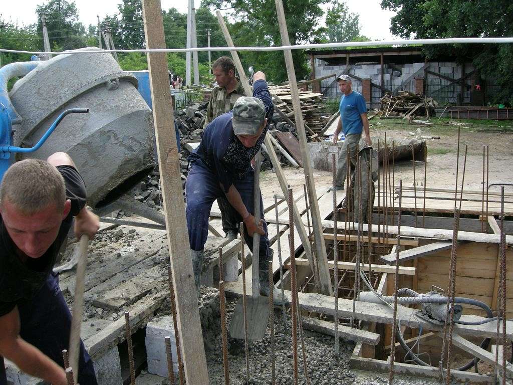 Будівництво храму в с.Кухітська Воля - Kukhitska Volya