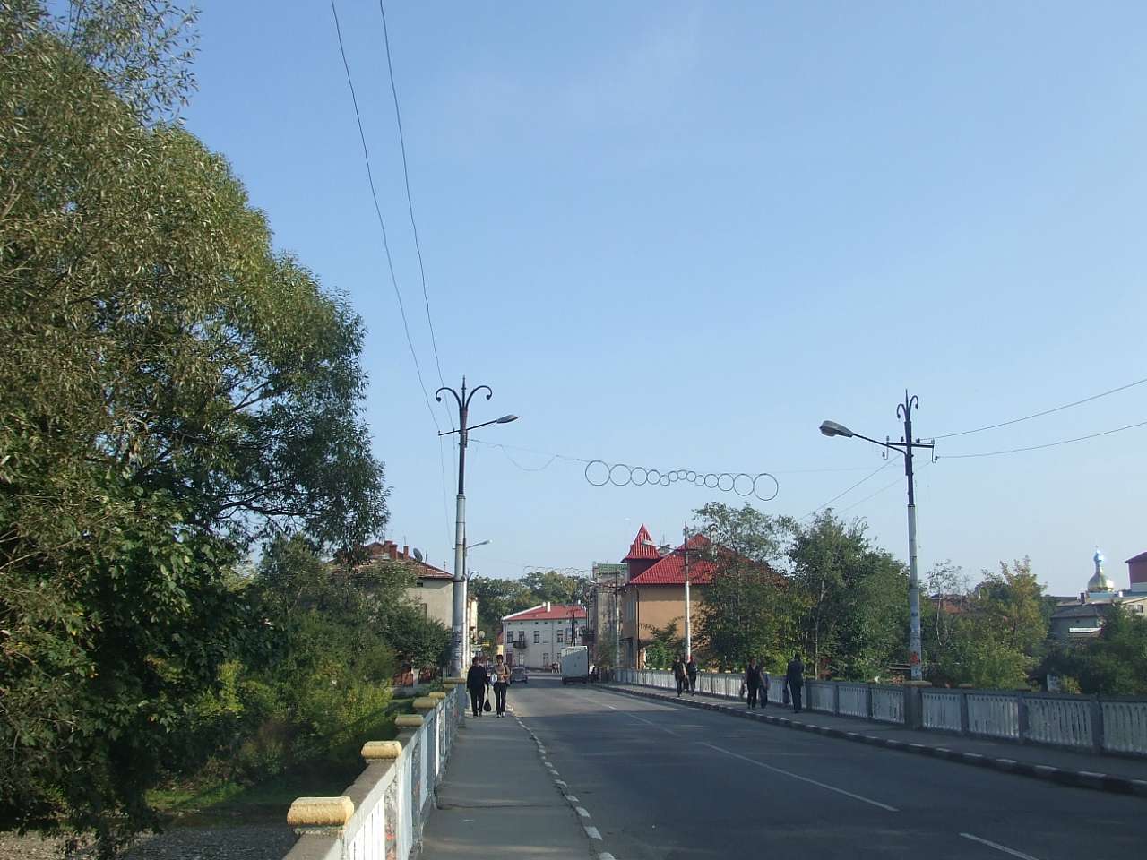 міст через річку - Болехів