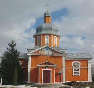 Успенська церква в с. В'язівок - Vyazivok