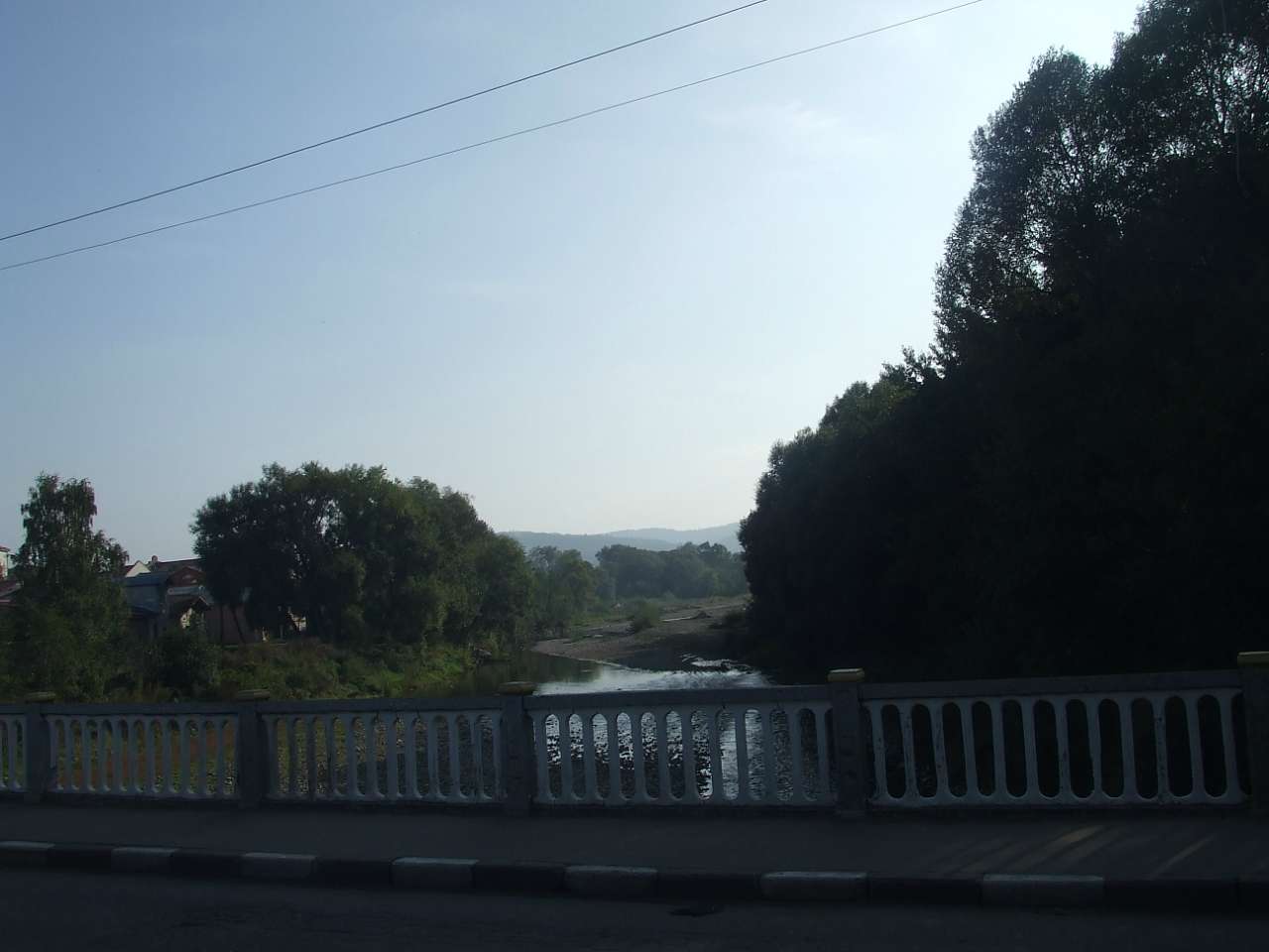 міст через річку - Болехів