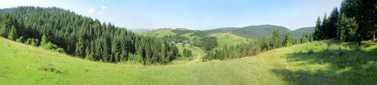 панорамы села лимна - Лімна