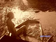 Дешки влітку на р. Рось