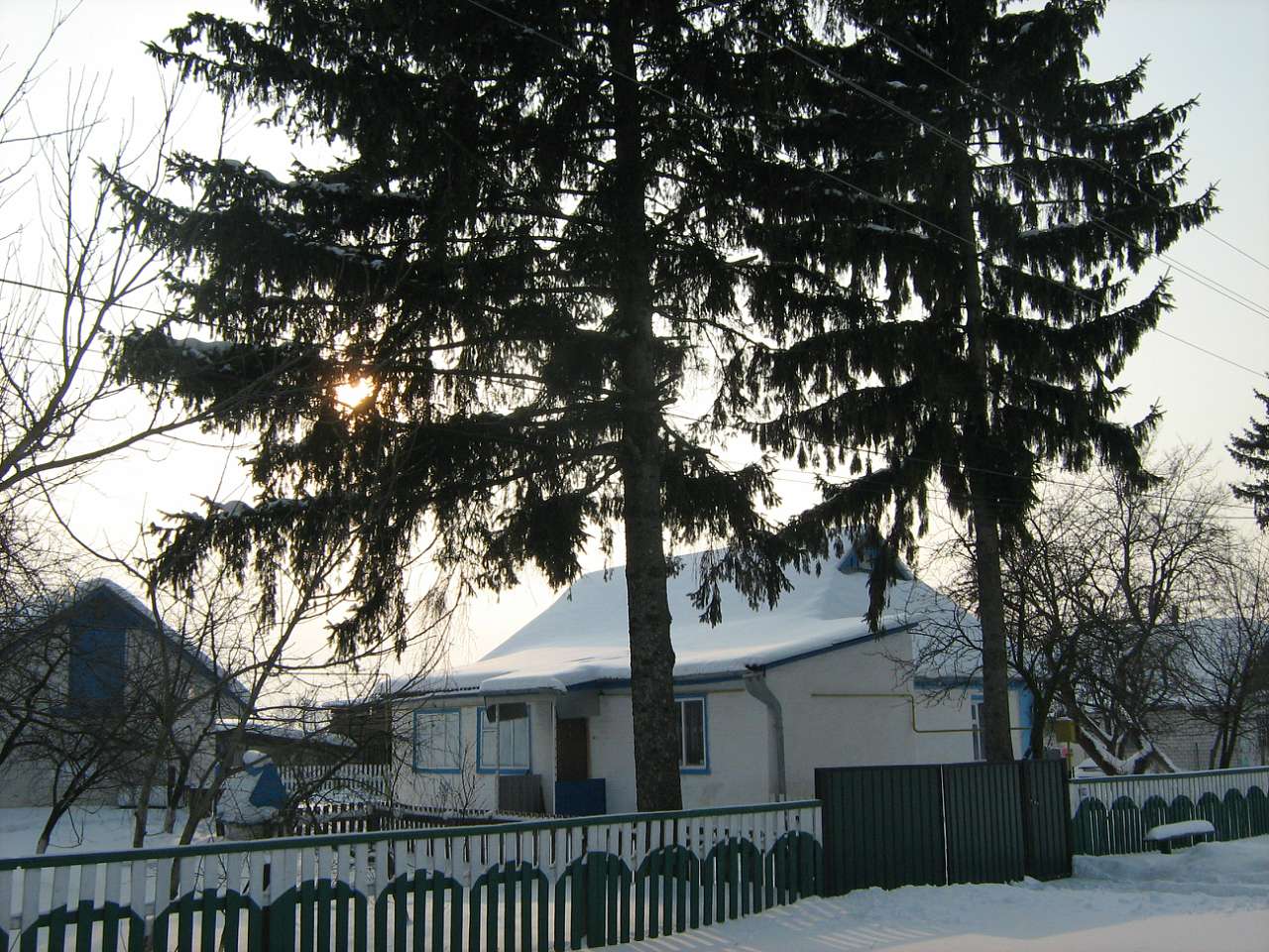 Парипси зимою. - Парипси