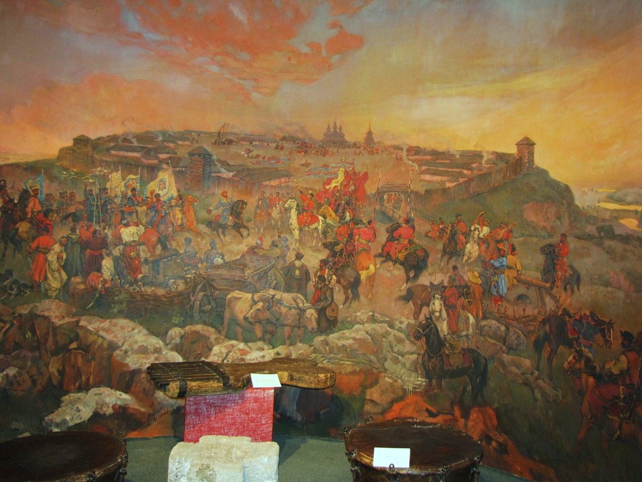 ТОМАКІВСЬКА СІЧ (панорама музею історії ) - Новокиевка